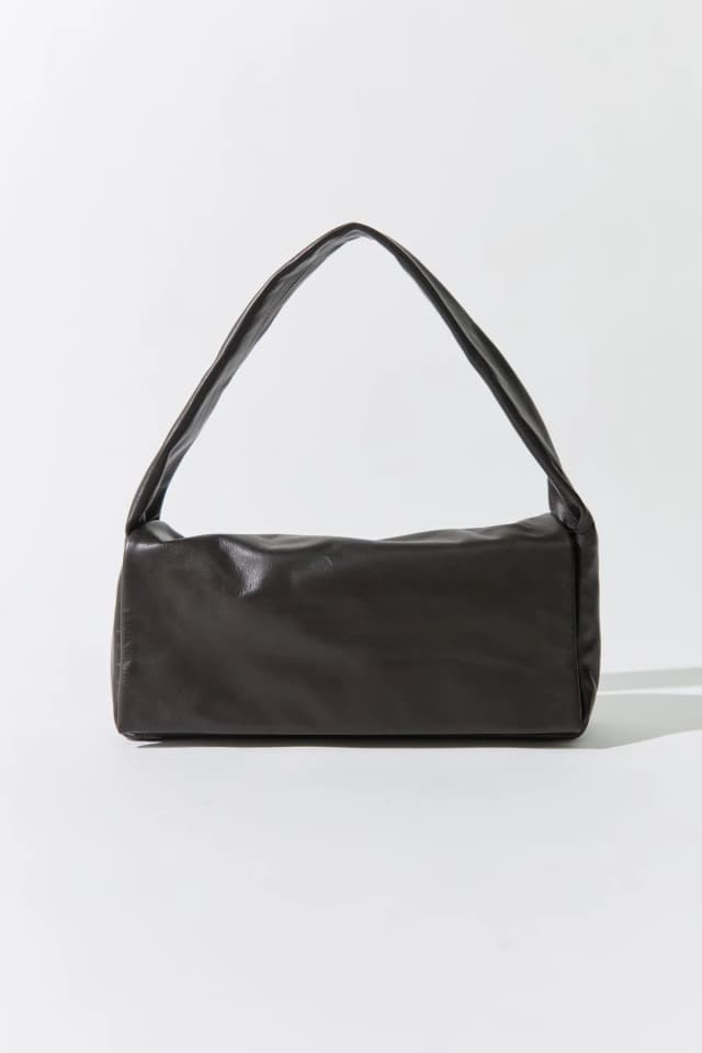 St Agni Soft Slim Satchel - Coffee, image 1 of 1 from St. Agni