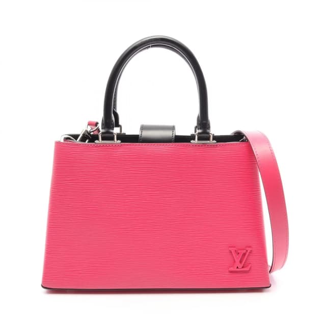 Louis Vuitton Kleber Veil PM 2-Way Hot Pink Leather Handbag in Pink Leather from The Reluxe, photo 1 of 1