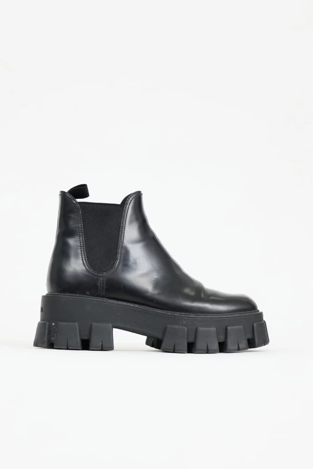 Prada Chelsea Boot in Leather from VSP Consignment, photo 1 of 1