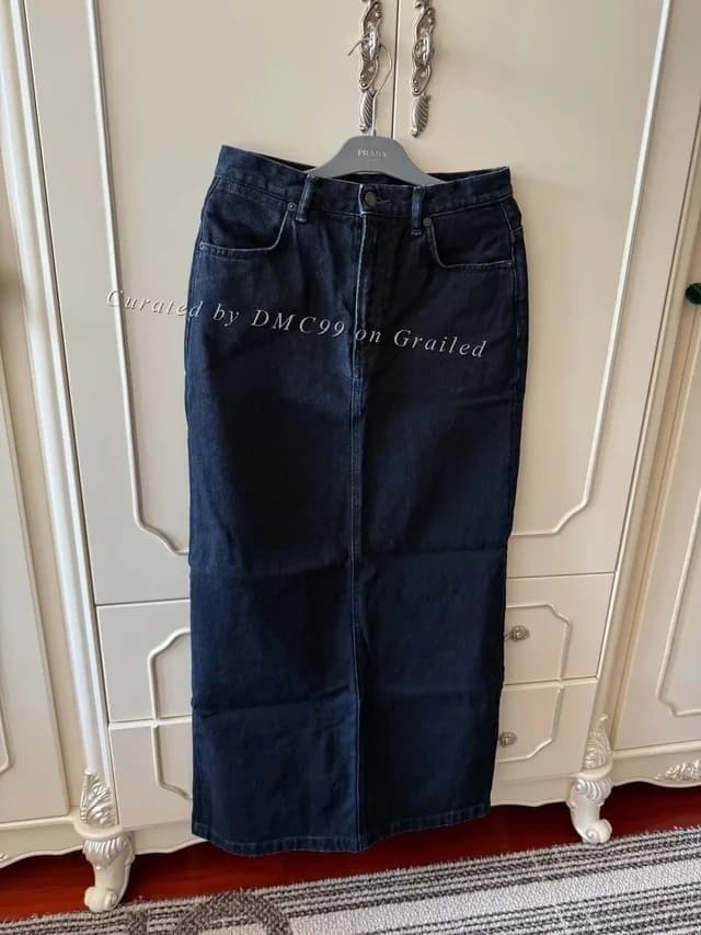 Acne Studios Denim Long Skirt in blue Denim from Grailed, photo 1 of 1