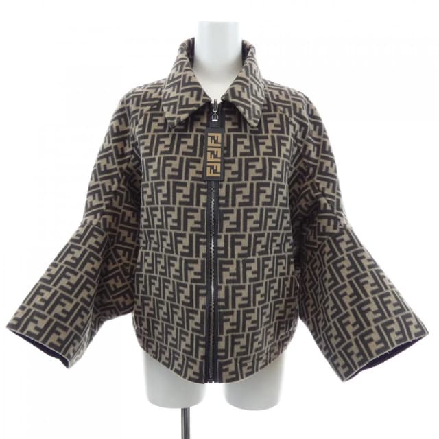 Fendi Jacket Black in Black Leather from The Reluxe, photo 1 of 1