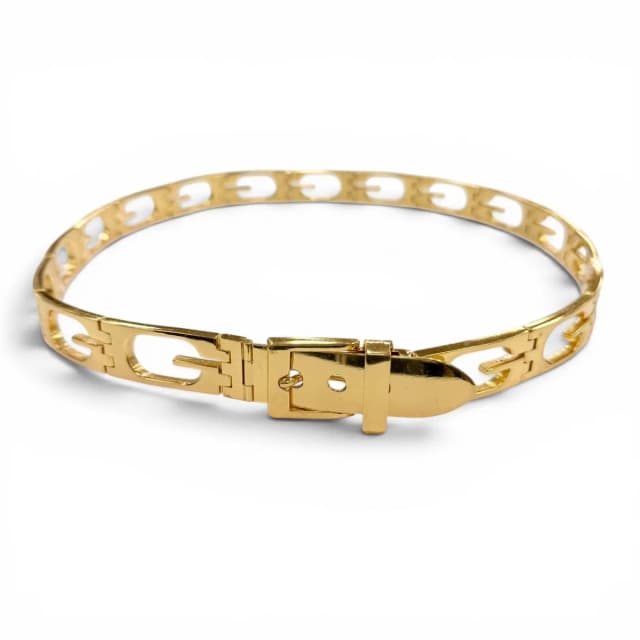 Gucci Vintage Metal G Logo Motif Chain Belt Gold 75 in Gold from The Reluxe, photo 1 of 1