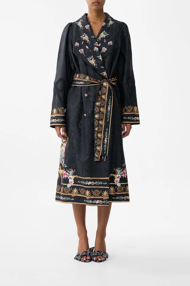 Camilla eBoutique COAT WITH VEST DETAIL NOBLE ENDEAVOURS, image 1 of 1 from CAMILLA