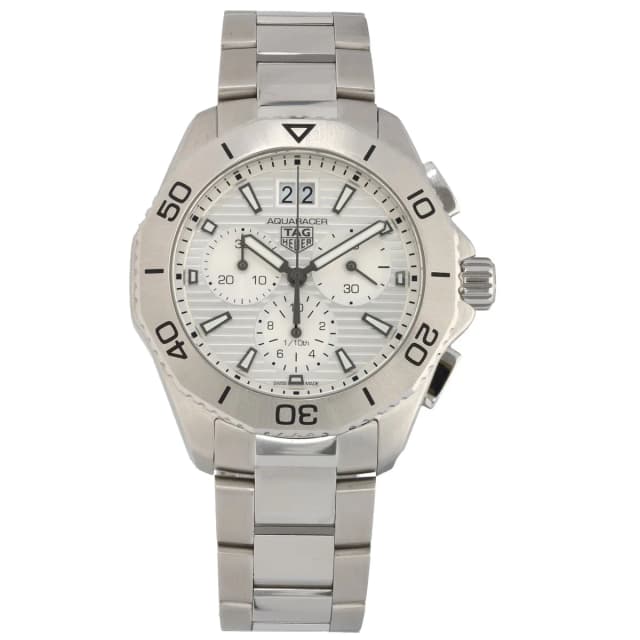 TAG Heuer Aquaracer CBP1111 40mm Stainless Steel Watch from H&T, photo 1 of 1