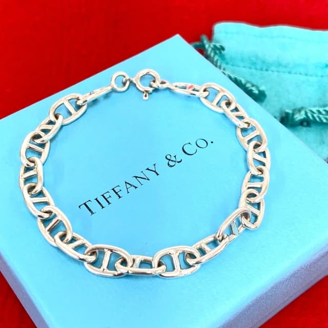 Tiffany & Co. Vintage Chain Bracelet 925 Sterling Silver in Silver from The Reluxe, photo 1 of 1