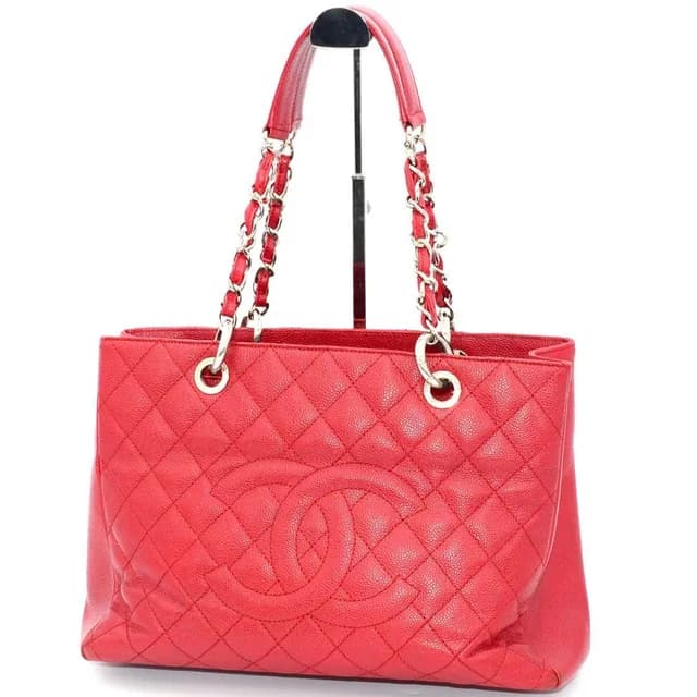 Chanel Chain Tote Bag Grand Shopping GST Caviar Leather in Caviar leather from The Reluxe, photo 1 of 1