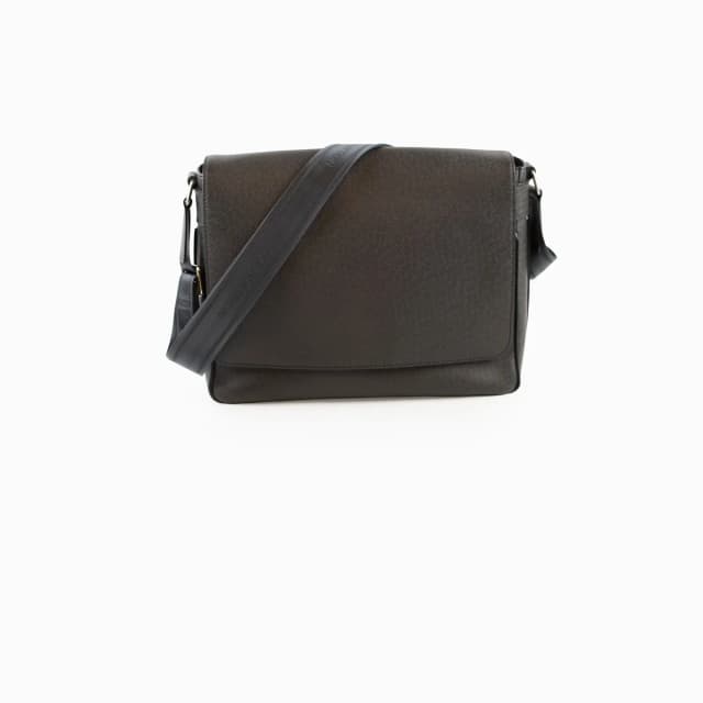 Louis Vuitton Roman MM Messenger Taiga Leather Dark Grey in Grey Leather from The Purse Affair, photo 1 of 1