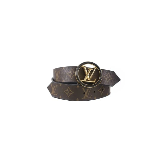 Louis Vuitton Monogram Belt - Size 80 in Black Canvas from The Purse Affair, photo 1 of 1