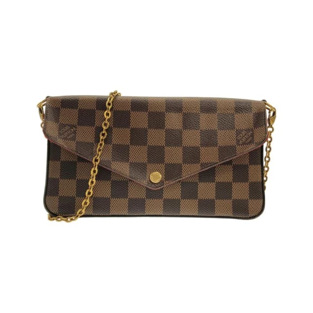 Louis Vuitton Damier Pochette Felicie Shoulder Bag in Coated canvas from The Reluxe, photo 1 of 1