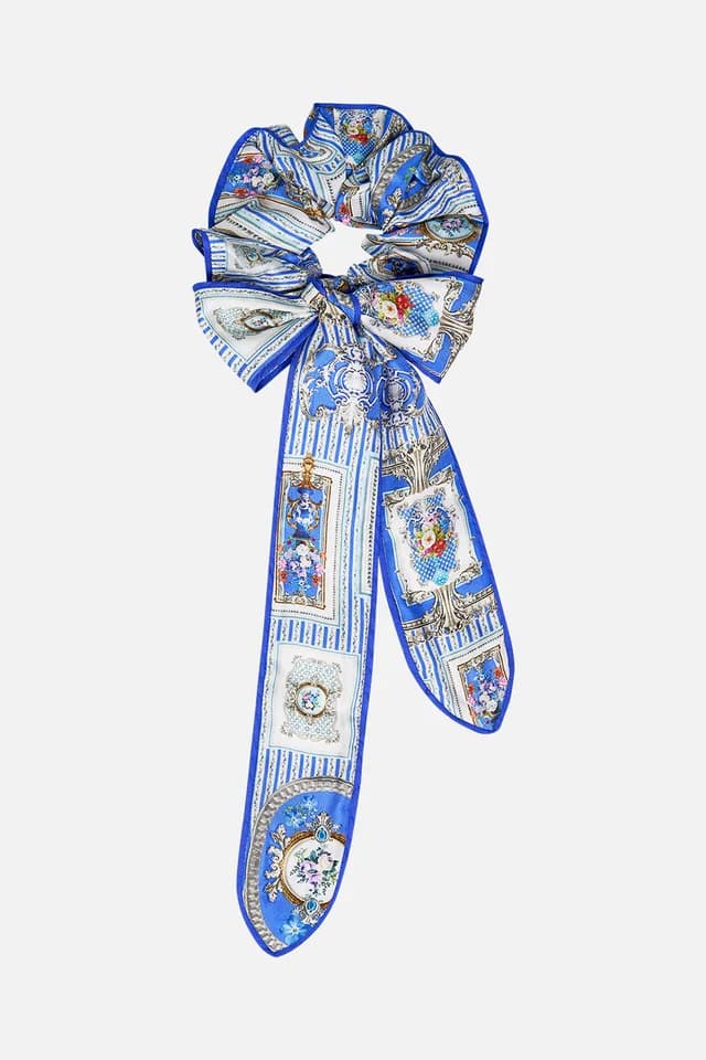 Camilla eBoutique SCRUNCHIE WITH BOW OTTOMAN OPULENCE, image 1 of 1 from CAMILLA
