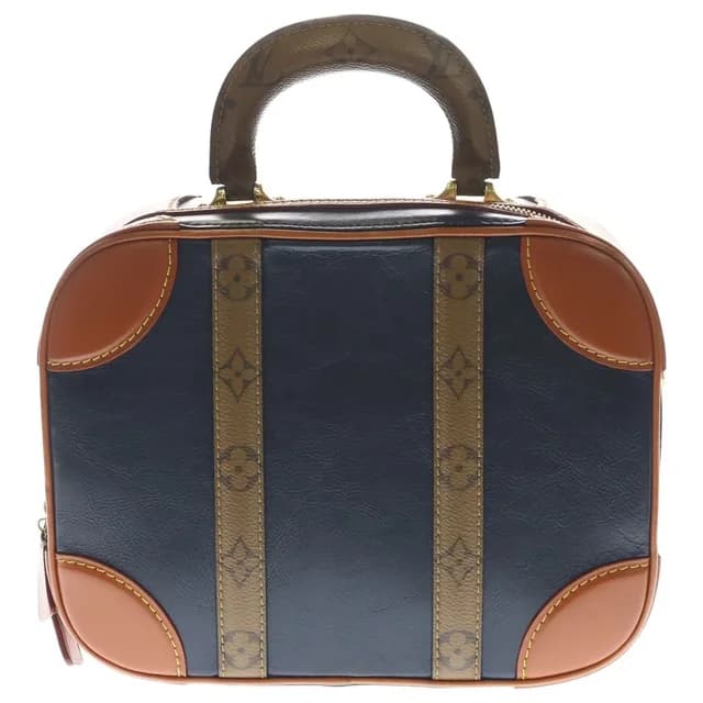 Louis Vuitton Valisette PM Monogram Reverse 2-Way Shoulder Bag Gold Hardware in Leather from The Reluxe, photo 1 of 1