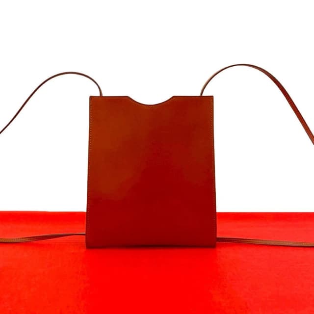 Hermès Vintage Box Calf Leather Mini Shoulder Bag Pochette in Box leather from The Reluxe, photo 1 of 1