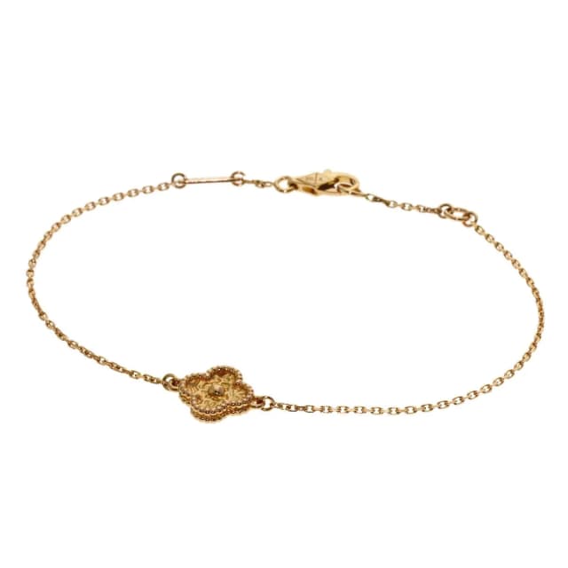 Van Cleef & Arpels Sweet Alhambra Bracelet 18K Pink Gold in Pink from The Reluxe, photo 1 of 1