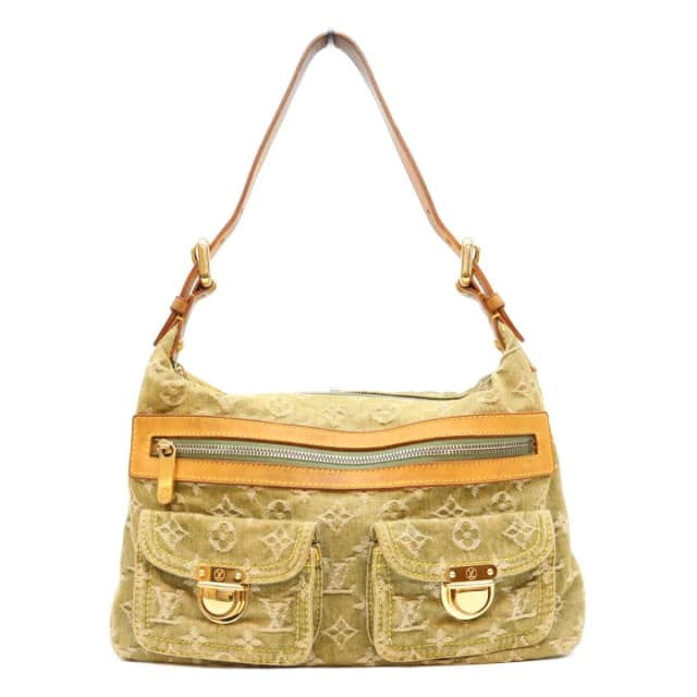 Louis Vuitton Monogram Denim Riken Baggy PM Shoulder Bag in Denim from The Reluxe, photo 1 of 1