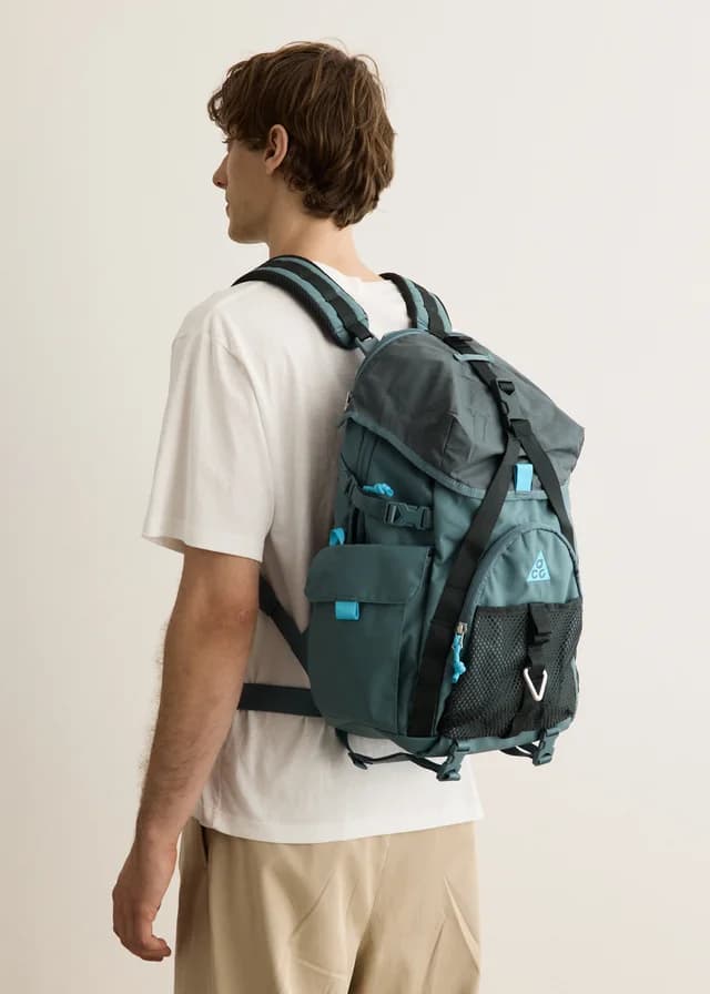 Nike ACG 'DAYMAX' Backpack in MINERAL SLATE/BLACK SPRUCE/BAL, image 1 of 1 from Incu