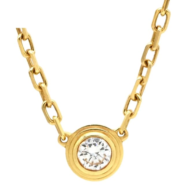 Cartier Necklace d'Amour SM Yellow Gold 18k Diamond Small Model in Yellow from The Reluxe, photo 1 of 1