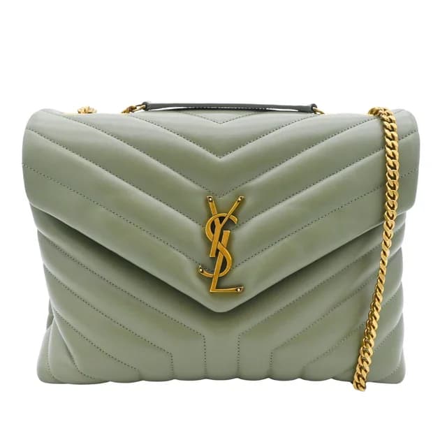 Saint Laurent Loulou Matelassé Lambskin Shoulder Bag in Lambskin from Clotheshorse Anonymous, photo 1 of 1