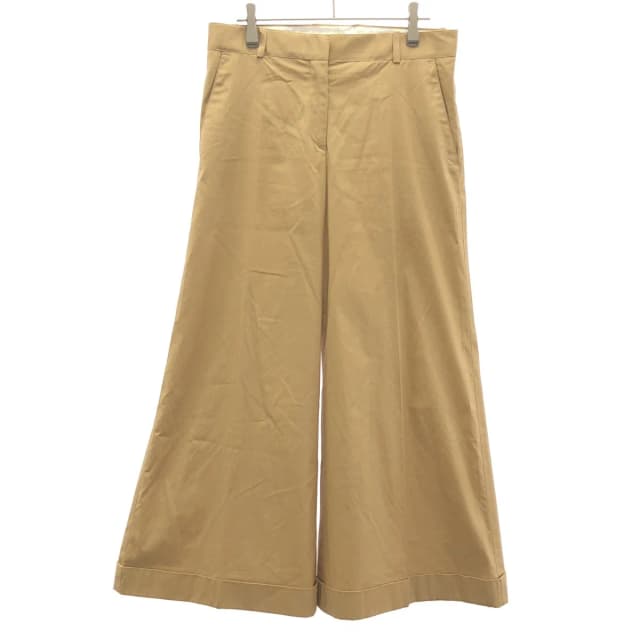 Celine by Phoebe Philo Cotton Wide Trousers Pants 2 Beige 36 in Beige from The Reluxe, photo 1 of 1