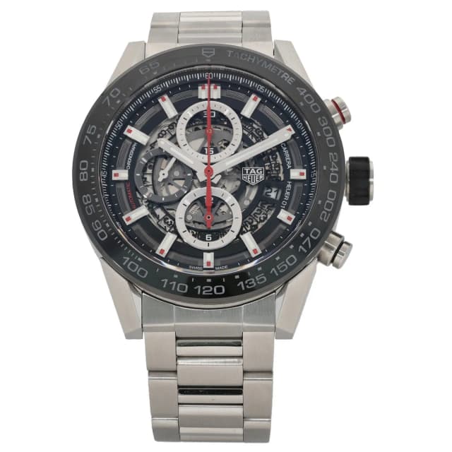 TAG Heuer Carrera CAR2A1W-0 43mm Stainless Steel Watch from H&T, photo 1 of 1