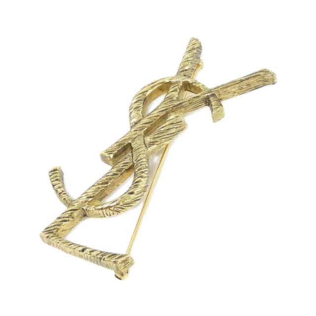Saint Laurent Brooch Gold in Gold from The Reluxe, photo 1 of 1