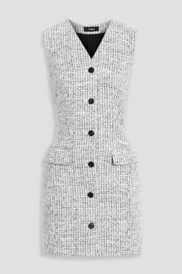 Theory Tweed Mini Dress, image 1 of 1 from THE OUTNET