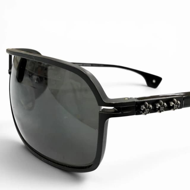 Chrome Hearts Morning Wood II 925 BS Flare Two Bridge Sunglasses Black Silver in Black from The Reluxe, photo 1 of 1