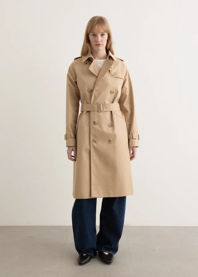 A.P.C. Greta Trench in BAA - Beige, image 1 of 1 from Incu