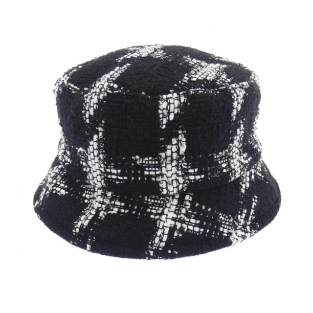 Chanel Hat Black in Black Wool from The Reluxe, photo 1 of 1