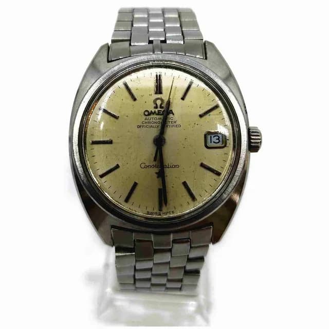 Omega Silver Constellation Day Date Watch in Silver from Bagriculture, photo 1 of 1