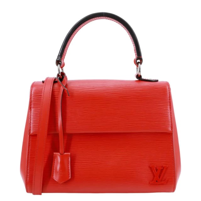 Louis Vuitton Cluny MM Epi Leather Top Handle Crossbody Bag Red in Red Leather from Dallas Designer Handbags, photo 1 of 1