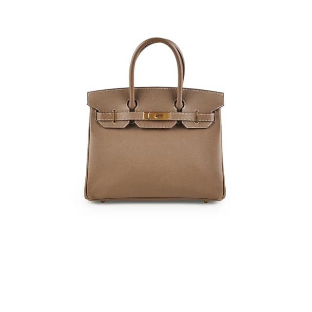 Hermès Birkin 30 Epsom Etoupe - U Stamp in Taupe Epsom leather from The Purse Affair, photo 1 of 1