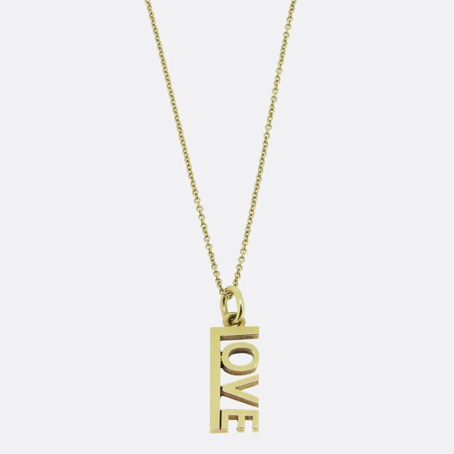Tiffany & Co. LOVE Pendant Necklace from The Vintage Jeweller, photo 1 of 1