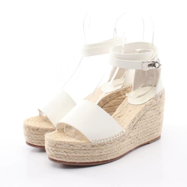 Hermès Sandals Tivoli Espatrie Leather in Leather from The Reluxe, photo 1 of 1