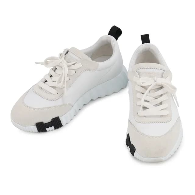 Hermès Sneakers Bouncing Leather Suede in Suede from The Reluxe, photo 1 of 1
