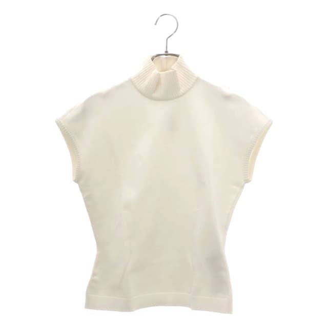 Gucci Back Logo Sleeveless Knit XS White Sweater in White from The Reluxe, photo 1 of 1