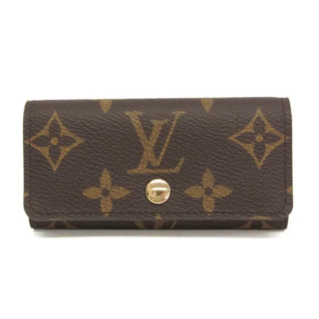Louis Vuitton 4 Key Holder M62631 Men,Women Monogram Key Case Brown in Brown Monogram from Elady, photo 1 of 1