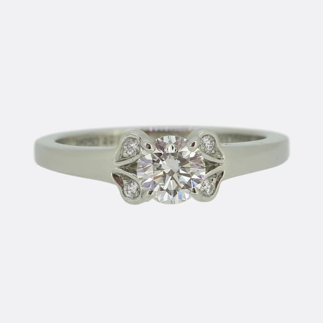 Cartier 0.46 Carat Diamond Ballerine Ring from The Vintage Jeweller, photo 1 of 1