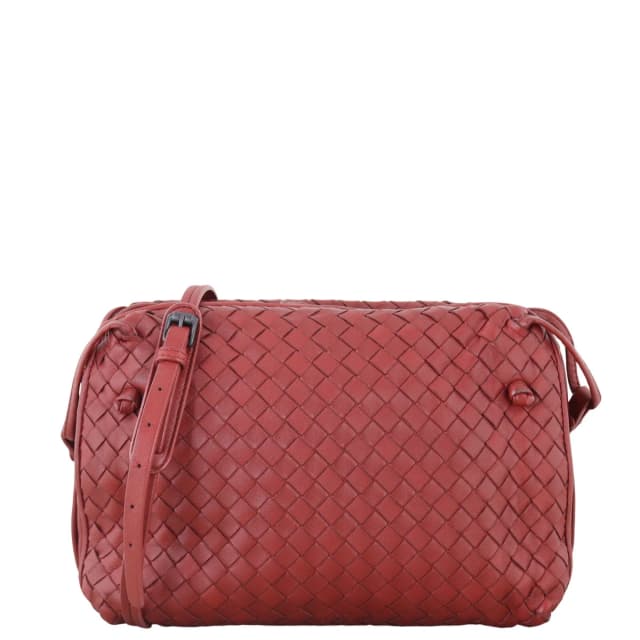 Bottega Veneta Intrecciato Nodini Crossbody in Woven leather from Luxe.It.Fwd, photo 1 of 1