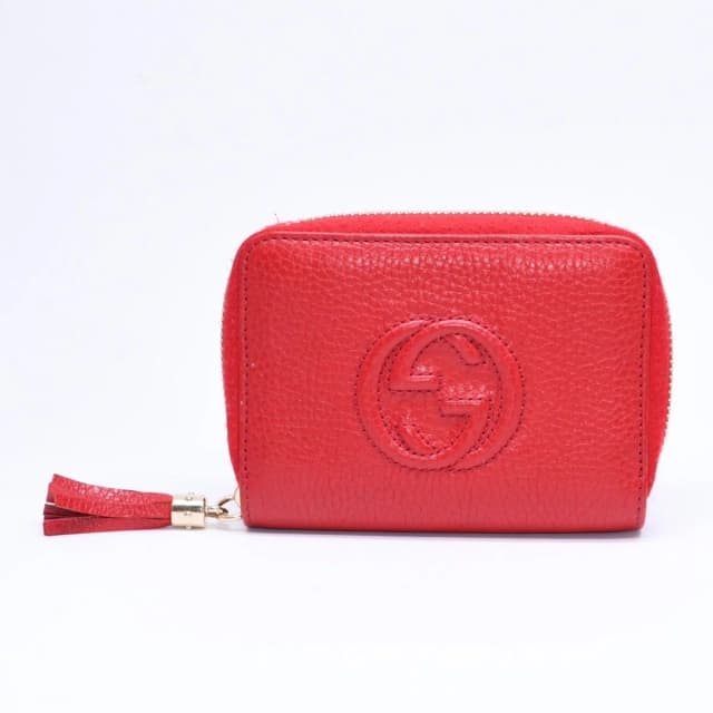 Gucci Soho Fringe Compact Wallet Coin Purse Leather in Leather from The Reluxe, photo 1 of 1