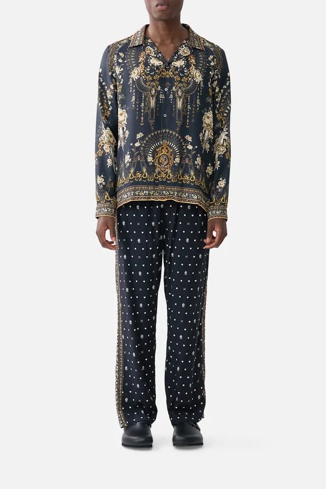 Camilla eBoutique LOUNGE PANT WITH ELASTIC WAIST FLAMENCO FOLKLORE, image 1 of 1 from CAMILLA