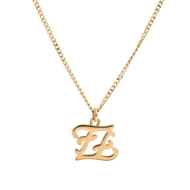 Fendi Necklace Gold in Gold from The Reluxe, photo 1 of 1