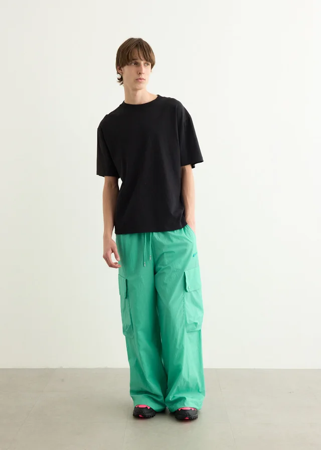 Nike Project F.R.O.G. Transparent Cargo Pants in GREEN SHOCK/HYPER ROYAL/HYPER, image 1 of 1 from Incu