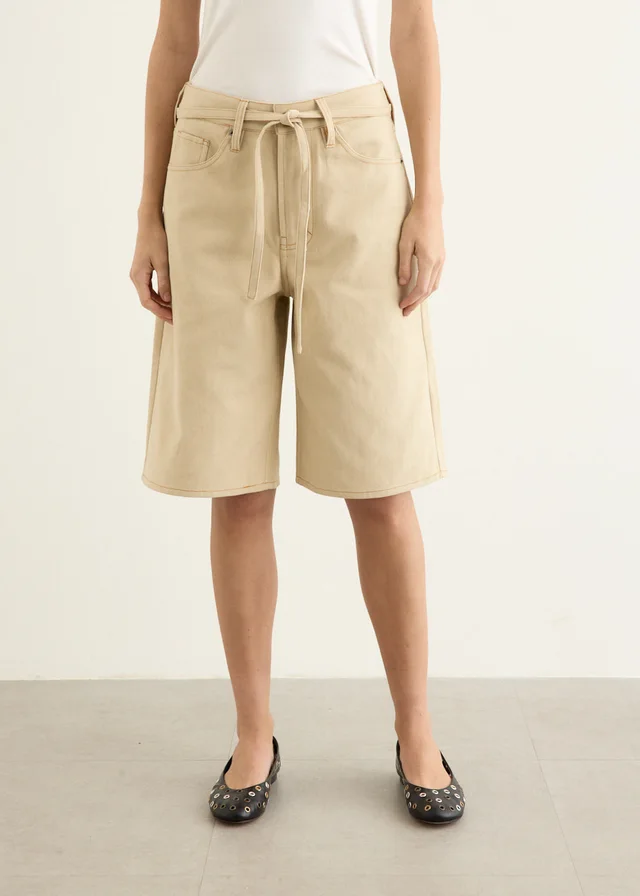 Blanca Tamsin Shorts in Cream, image 1 of 1 from Incu