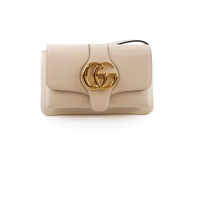 Gucci Small Arli Shoulder Bag Cream in White Leather from The Purse Affair, photo 1 of 1