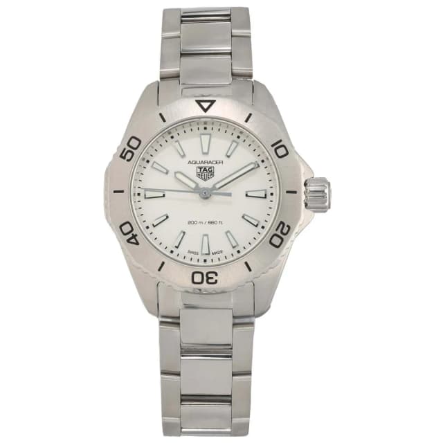 TAG Heuer Aquaracer WBP1411 30mm Stainless Steel Watch from H&T, photo 1 of 1