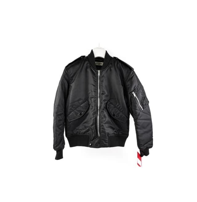 Saint Laurent Bomber Jacket Black Size 38 in Black from The Purse Affair, photo 1 of 1