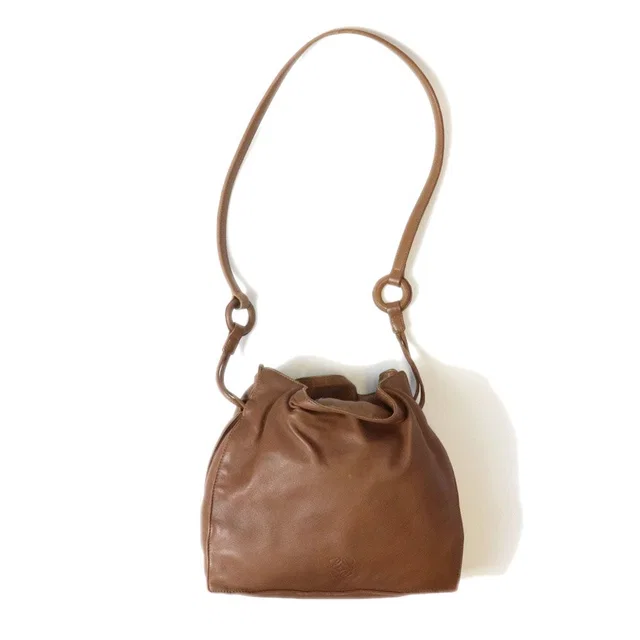 Loewe Flamenco Shoulder Bag Nappa Leather Brown in Brown Nappa leather from The Reluxe, photo 1 of 1