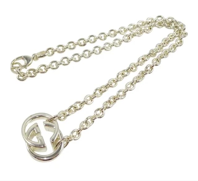 Gucci Interlocking G Double G Necklace from The Reluxe, photo 1 of 1