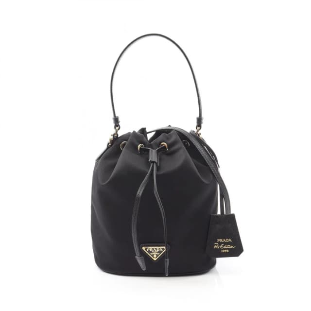 Prada Re Edition 2-Way Nylon Saffiano Leather Shoulder Bag in Saffiano leather from The Reluxe, photo 1 of 1
