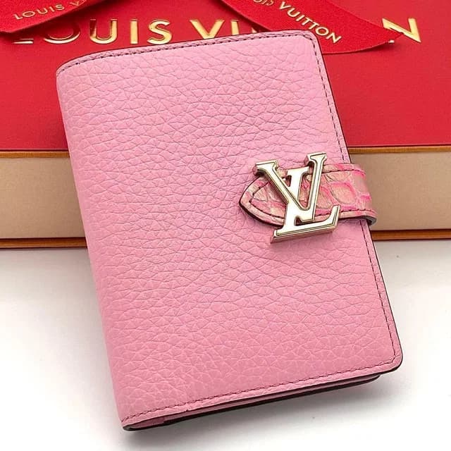 Louis Vuitton Wallet Vertical CP Croco Pink in Pink Crocodile from The Reluxe, photo 1 of 1